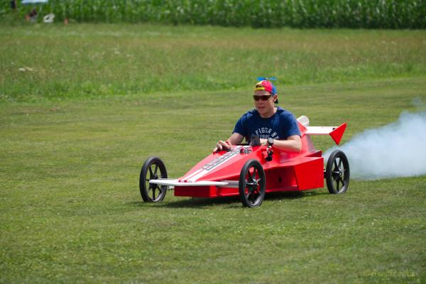 Anfahrt zu unserem Flugplatz